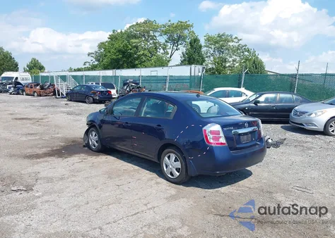 2010 Nissan Sentra 2.0 from USA, damaged, VIN 3N1AB6AP8AL653051